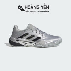 Giày Tennis Pickleball Nam Adidas BARRICADE 13 - Phiên Bản Bạc Sang Trọng